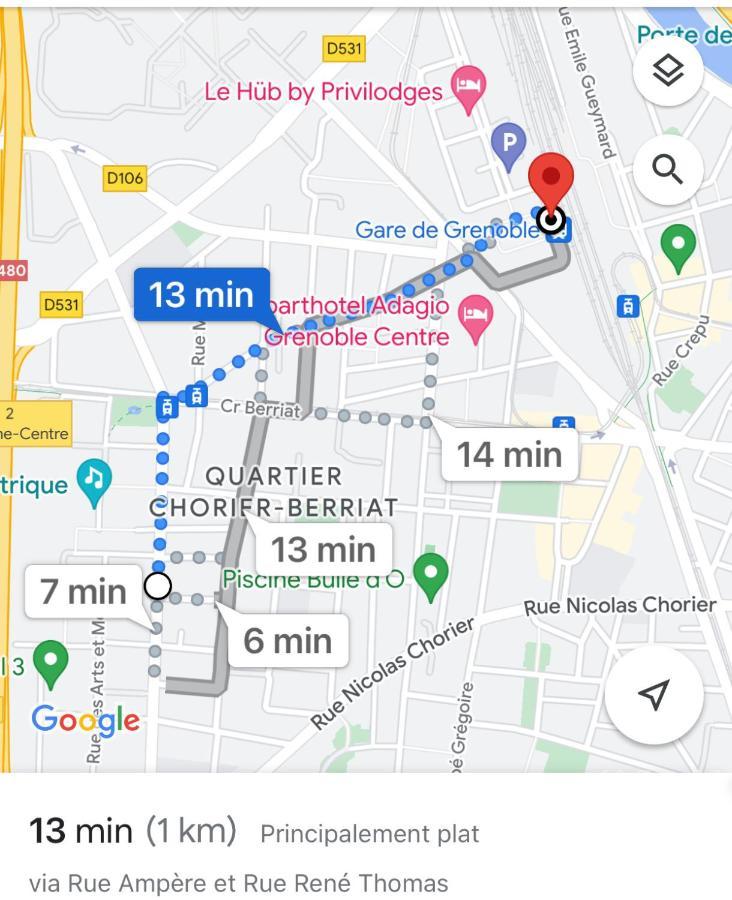 Nid Douillet 2 - Appartement Cosy Avec Garage Grenoble Zewnętrze zdjęcie